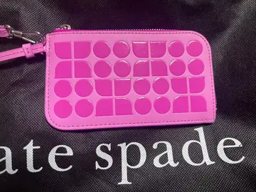 미사용 새상품 케이트 스페이드 핑크 카드 케이스 (프래그먼트 케이스)