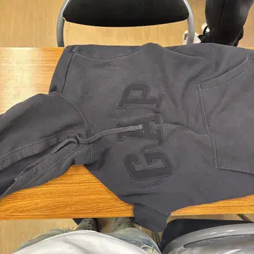 GAP 다크 그레이 후드 부착 후드티 drip 추천!