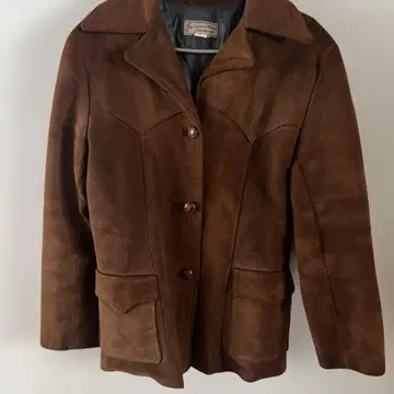 60s 구제 스웨이드 블루종