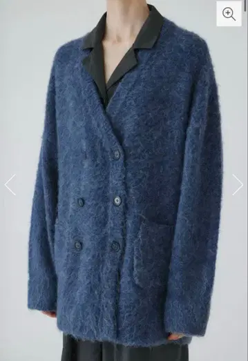 새상품급 RIM.ARK 더블 브레스티드 니트 C/D