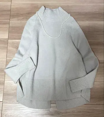 새상품급 그린 라벨 릴랙싱 세레니티 니트 그레이