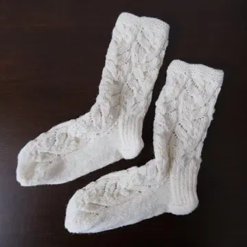 손뜨개질 양말 스즈란 양말