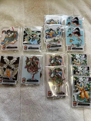 드래곤볼 제일복권 아크릴 스탠드 세트