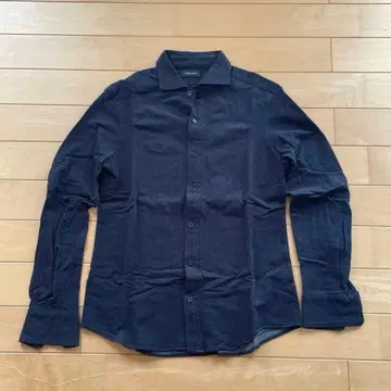 JOSEPH HOMME 네이비 긴팔 셔츠