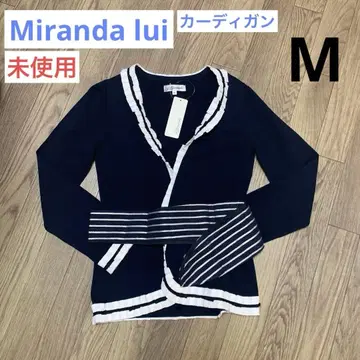 [미사용] 여성용 가디건 Miranda lui 천 벨트 M 사이즈