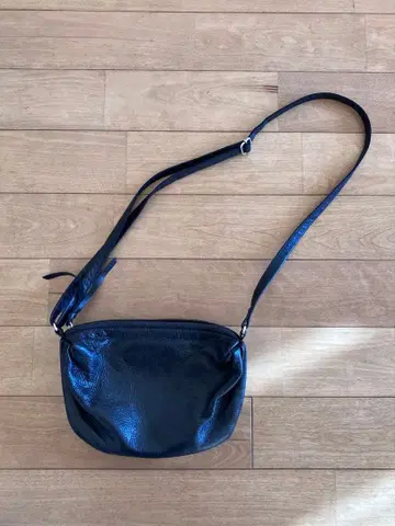 tideway massu plump shoulder 가죽 숄더백