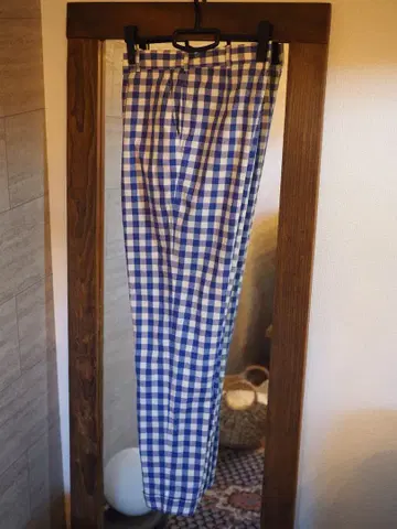 KHATHARINE HAMNETT 깅엄 체크 팬츠 80's