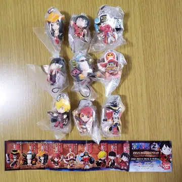 원피스 원피스 스트랩 필름 Z 배틀ver. 전 9종 세트