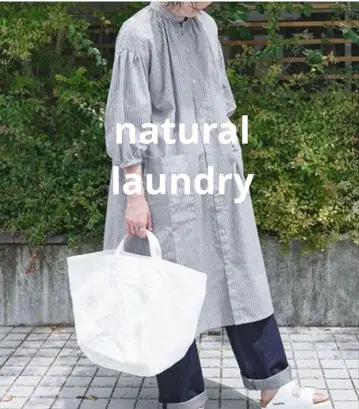 새상품급! 내추럴 랜드리 셔츠 원피스 스트라이프