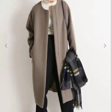 이에나 램스울 코트 36