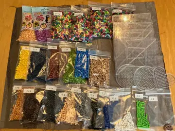 펄러비즈 세트 (다색 플레이트 포함)