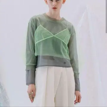 2WAY 레이어드 시어 풀오버