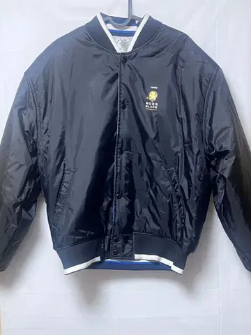 BOSS BLACK 나일론 바시티 자켓 리버서블 구제 의류