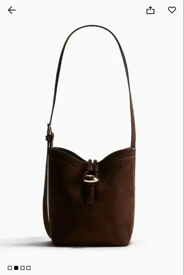 크로스 바디백 다크 브라운