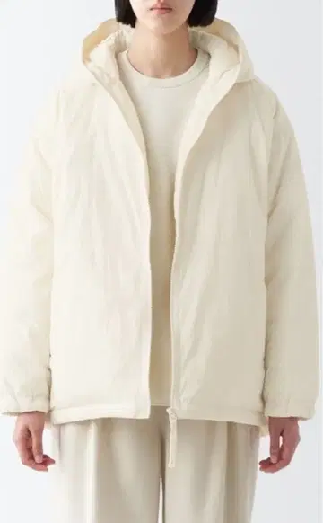무인양품 MUJI labo 발수 후드 부착 다운 자켓 ( 2023AW )