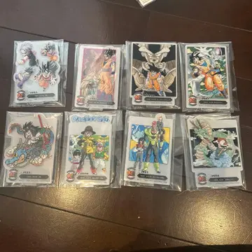 드래곤볼 아크릴 스탠드 8개 세트