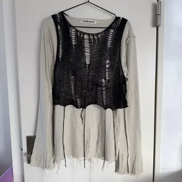 prank project 메쉬 레이어드 상의