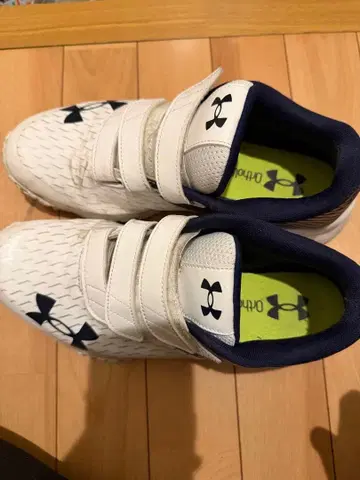 언더 아머 트레이닝 슈즈 화이트/네이비