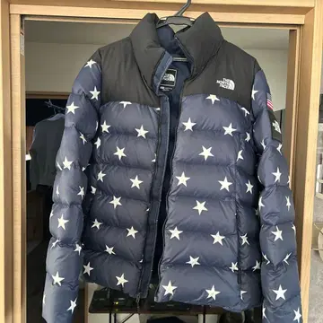 THE NORTH FACE 별 패턴 다운 자켓 WOMEN XL