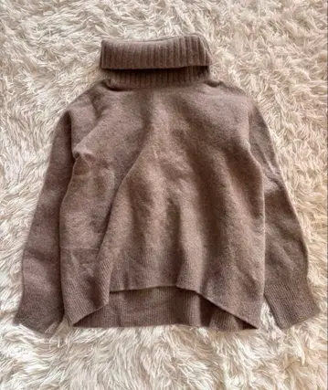 스픽 앤 스팬 캐시미어 울 터틀 풀오버