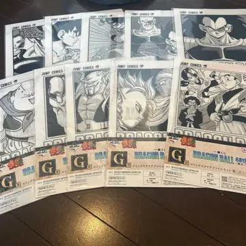 드래곤볼 클리어 파일 10장 세트