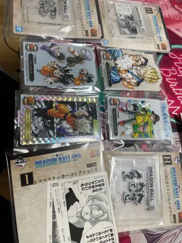 제일복권 드래곤볼 40th ~그 두 번째~ F상 H상 I상 세트 시크릿