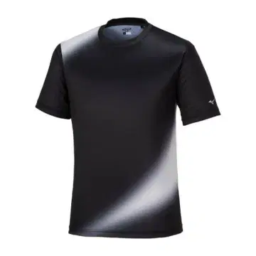 Mizuno 흡한속건 T셔츠 블랙 M