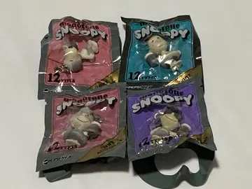 모노톤 스누피 피규어 4팩