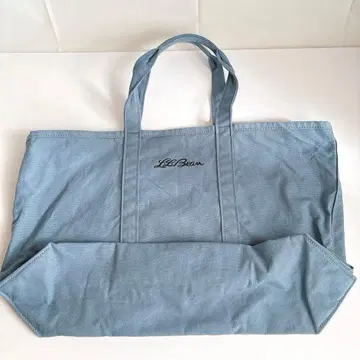 중고품 LEE 별주 L.L.Bean 그로서리 토트 더스티 블루 새상품급