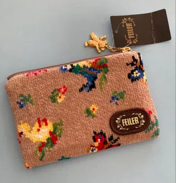 페이러 플랫 파우치 하이디 베이지