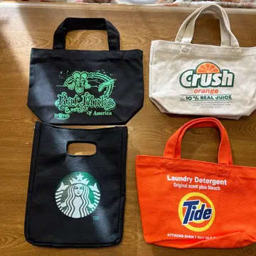 아메리칸 잡화 토트백 미사용 새상품 택 없음