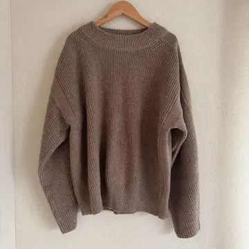 TODAYFUL 브라운 오버 사이즈 니트 스웨터