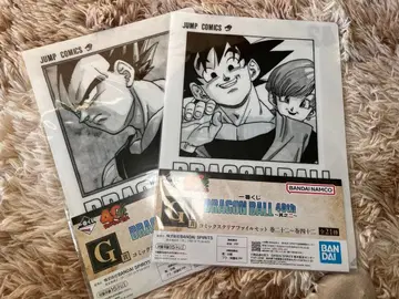 드래곤볼 제일복권 G상 코믹스 클리어 파일 세트 묶음 판매