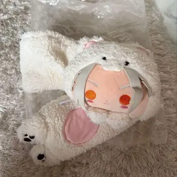 란 나기사 머플러 고백 풍선 화이트 베어 중국