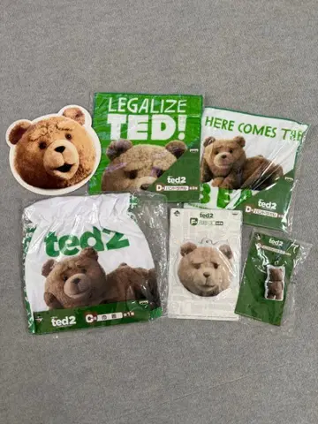 테드2 ted2 제일복권 미개봉품 5세트 부채