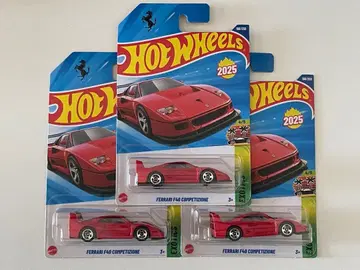 HotWHeels 페라리 F40 컴페티치오네 3대 세트