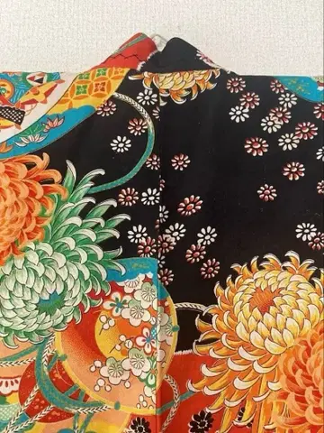 [ 새상품급, 레어 앤티크 ] 아주 귀여운 앤티크 패턴, 설날에도 겉옷