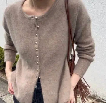 SHENERY(시너리) 라쿤 페플럼 가디건