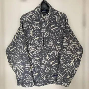 파타고니아 신틸라 하프 지퍼 올 패턴 플리스 USA제