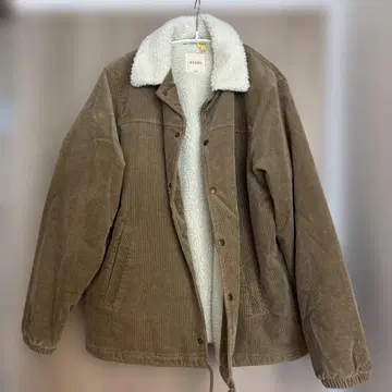 BEAMS 코듀로이 보아 자켓 L 사이즈
