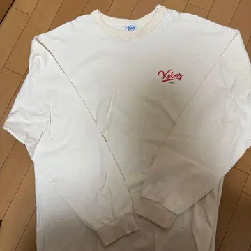 Keboz LARGE 크림색 티셔츠