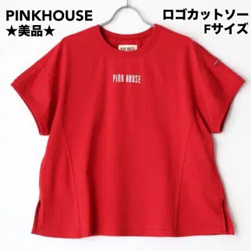[ 새상품급 ] PINK HOUSE 핑크하우스 로고 프린트 티셔츠
