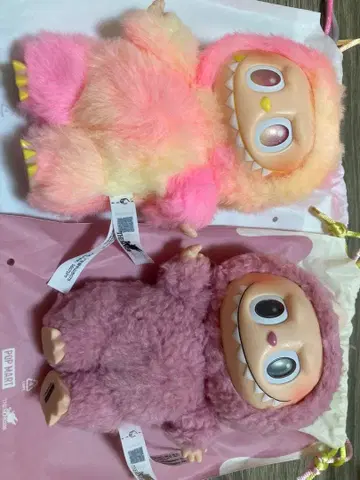 러브부 2체 세트 키링 포함