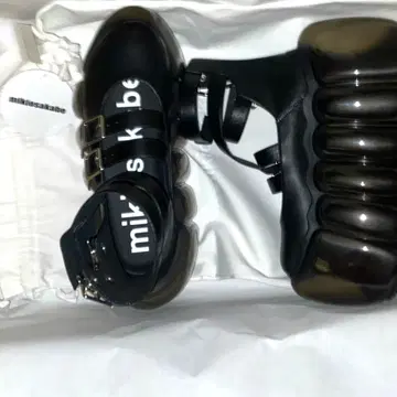 미사용 High Bubble Five Belts Mary Jane