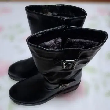 안쪽 따뜻한 소재 자키 부츠 25cm 41 멋지고 신기 편해요