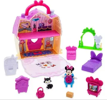 새상품급 디즈니 스토어 구매 미니 마우스 완구의 집 세트 미니 하우스