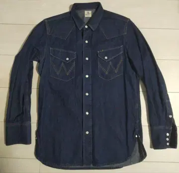 nonnative x Wrangler 데님 셔츠 긴팔 인디고