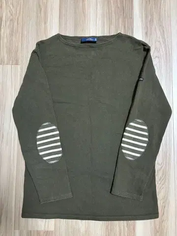 SAINT JAMES 올리브 긴팔 티셔츠 T5