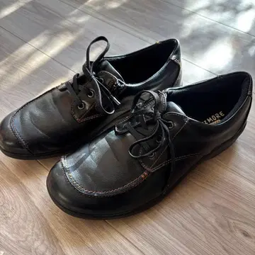 Topaz MORE 24.5 블랙 컴포트 슈즈 외반모지 넓은 폭