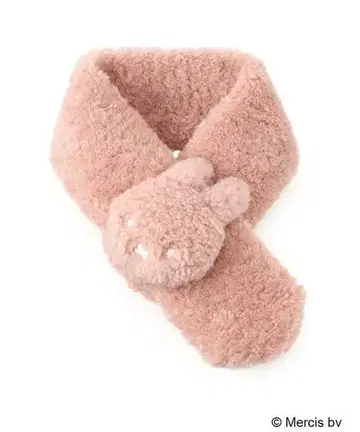 미피 티펫 머플러 핑크 오파크 클립 한정판 컬러